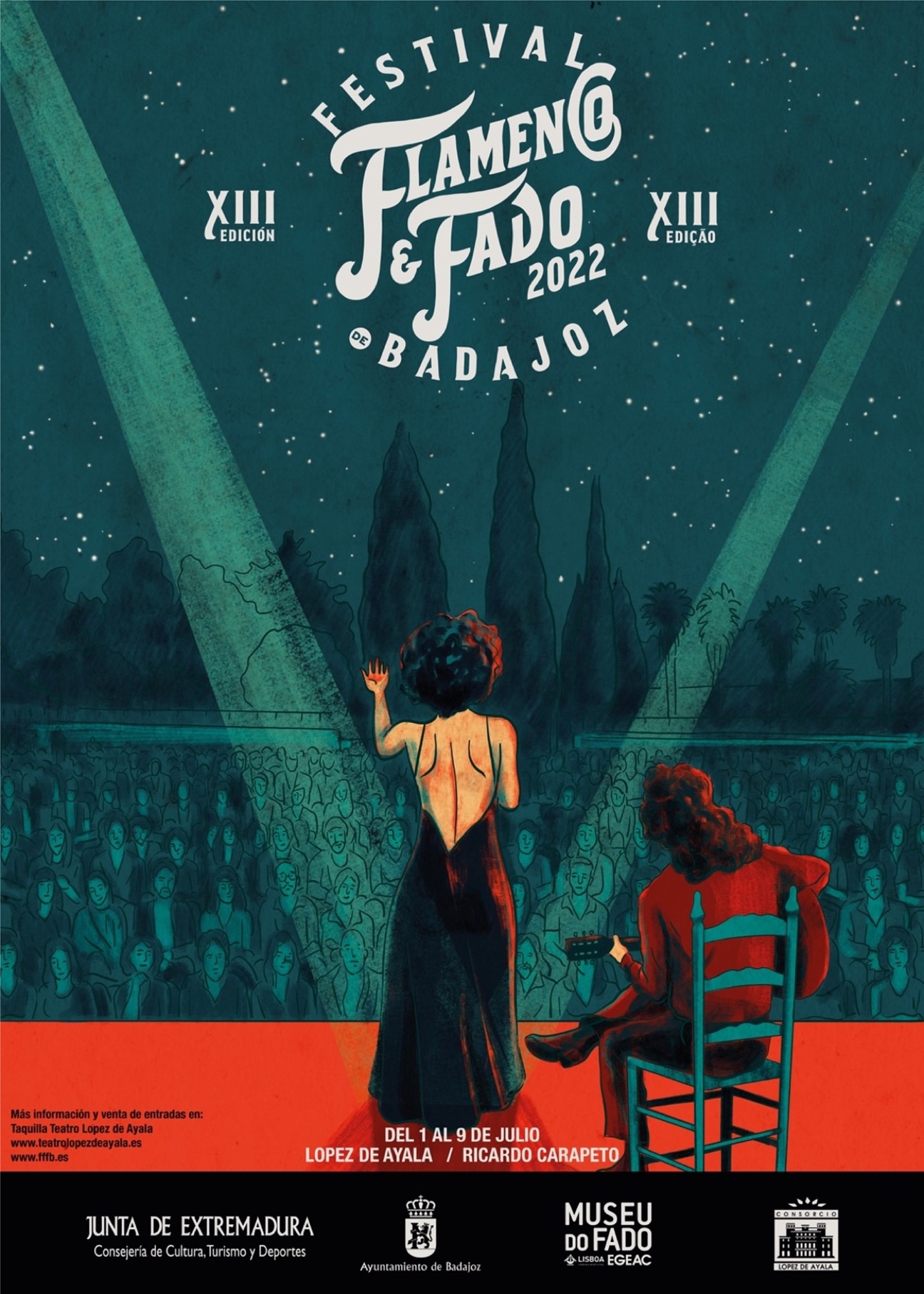 FESTIVAL DE FLAMENCO Y FADO DE BADAJOZ 2022