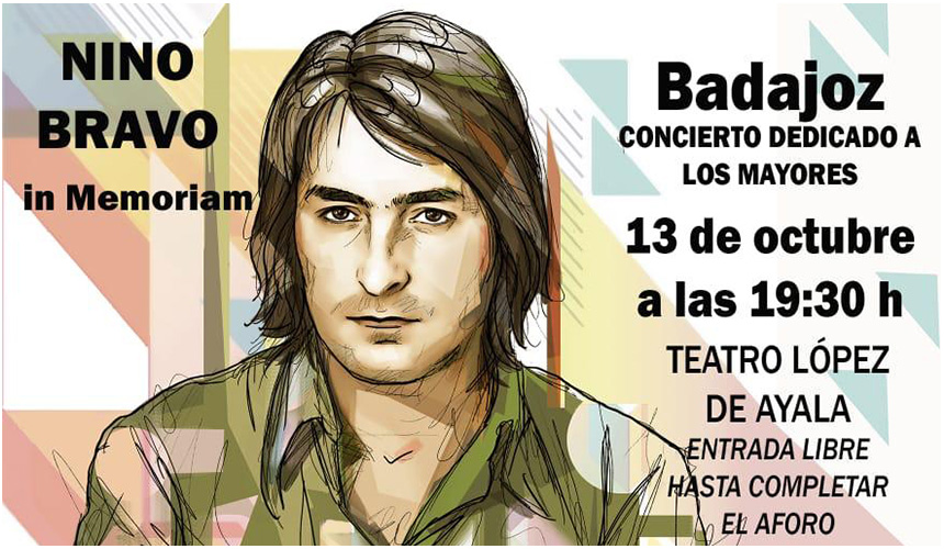 BANDA MUNICIPAL DE MÚSICA DE BADAJOZ - "NINO BRAVO, IN MEMORIAM"
