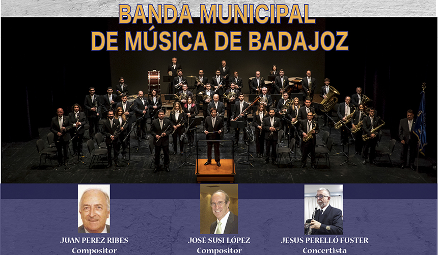 BANDA MUNICIPAL DE MÚSICA DE BADAJOZ - CONCIERTO EN HONOR A SANTA CECILIA