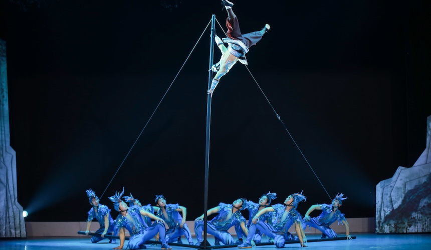 GRAN CIRCO ACROBÁTICO DE CHINA