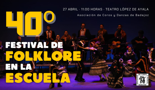 XL FESTIVAL DE FOLKLORE EN LA ESCUELA