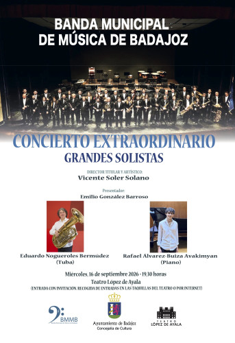 BANDA MUNICIPAL DE MÚSICA - CONCIERTO DE GRANDES SOLISTAS